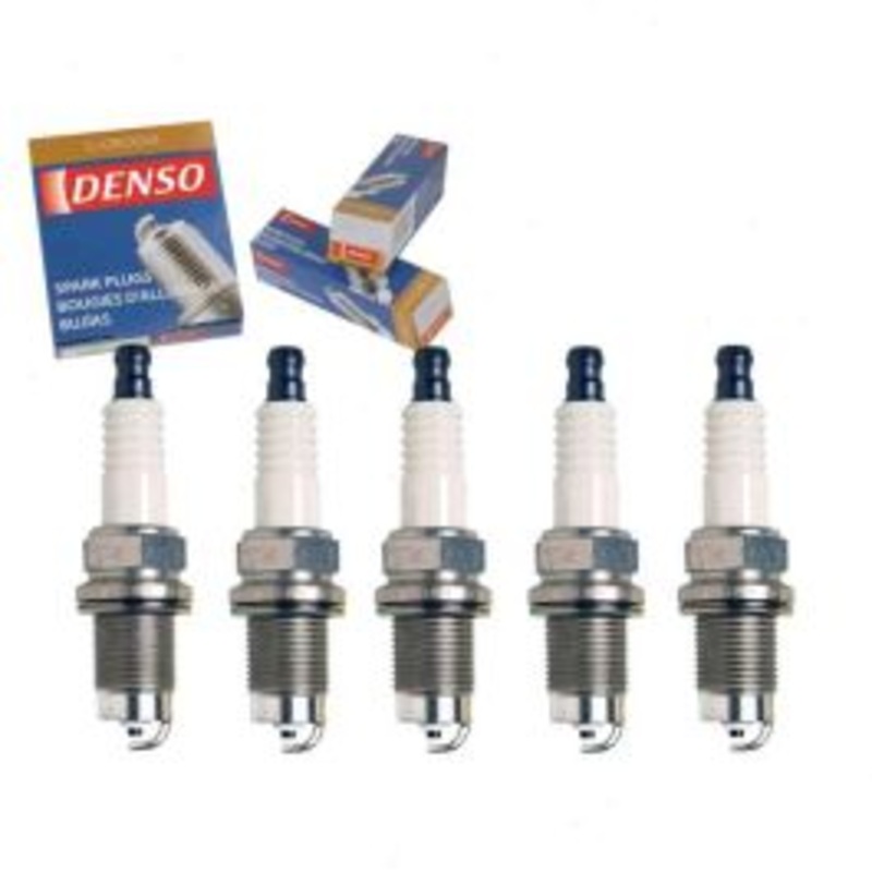 5 pc DENSO Standard U-Groove Spark Plugs for 2005-2012 Volkswagen Jetta 2.5L L5