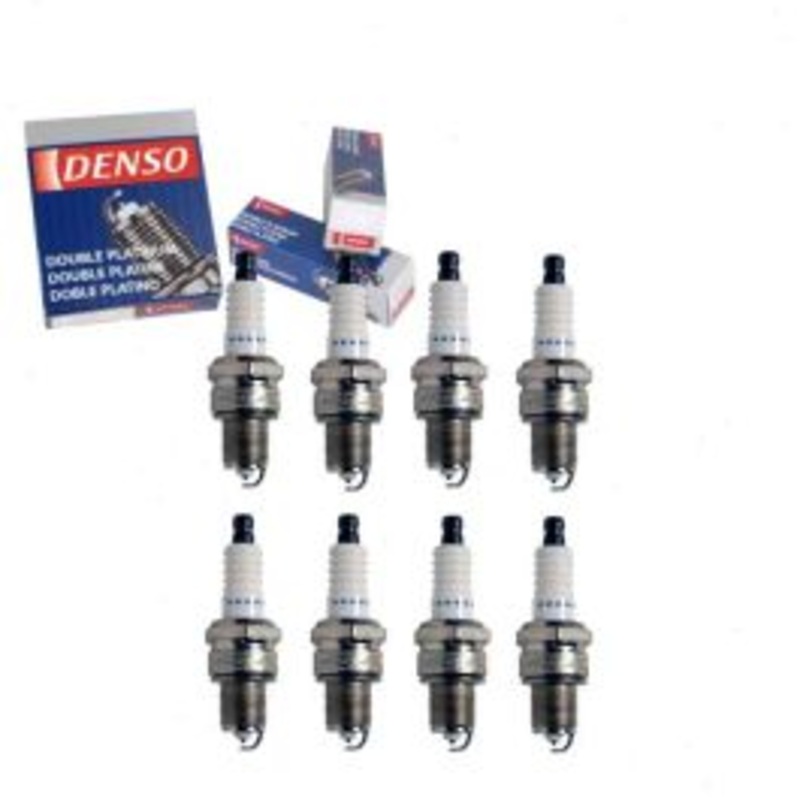 8 pc DENSO Double Platinum Spark Plugs for 1967 Dodge W200 Series 5.2L V8