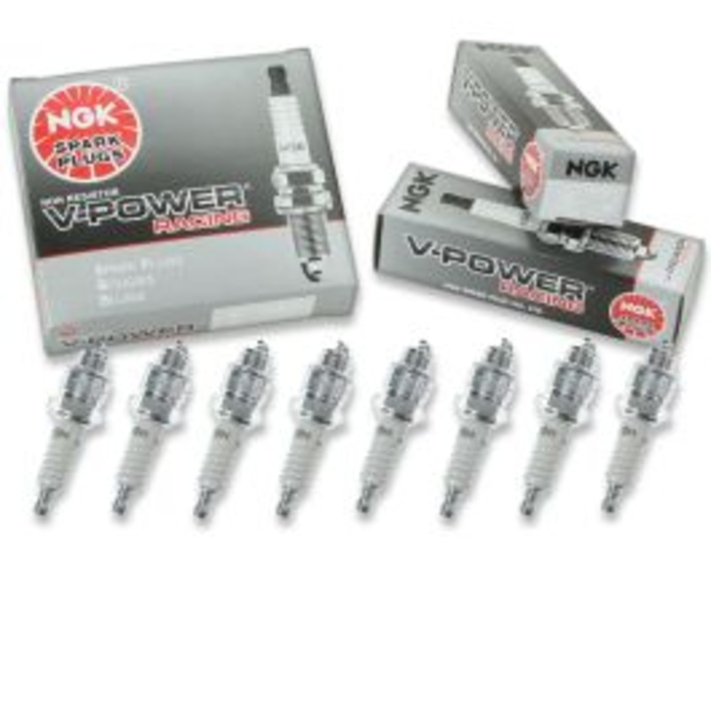 8 pc NGK V-Power Racing 2746 R5670-6 Spark Plugs