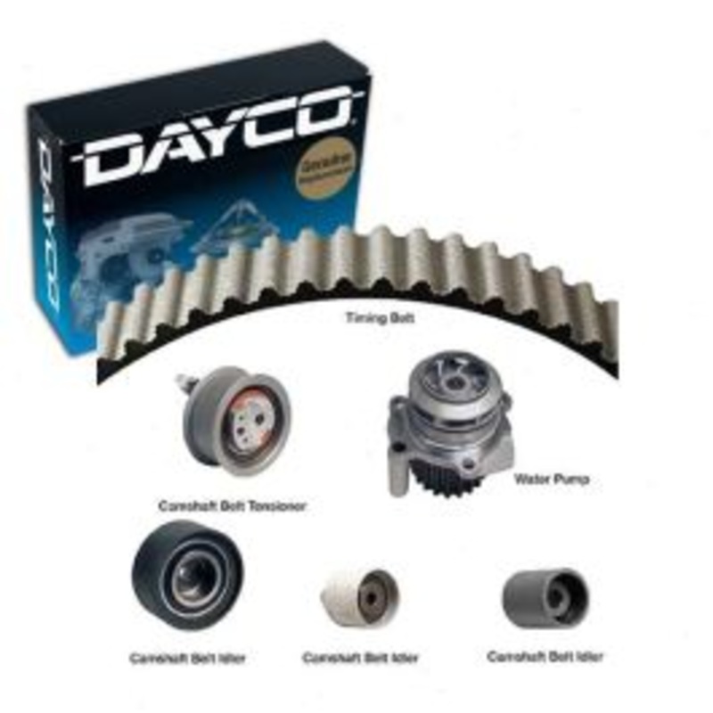 Dayco Timing Belt Kit with Water Pump for 2013-2014 Volkswagen Beetle 2.0L L4