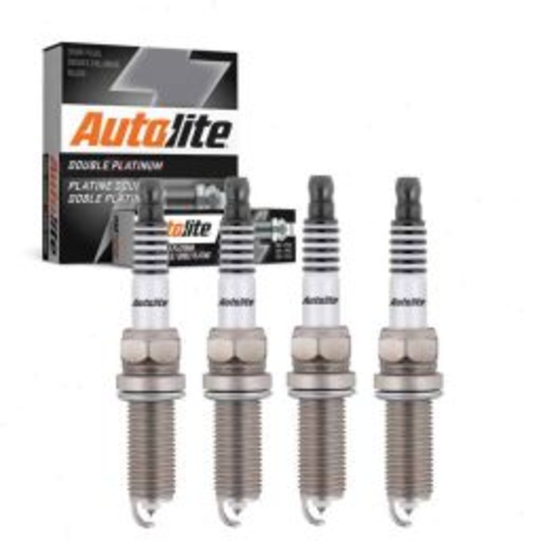 4 pc Autolite Double Platinum Spark Plug for 2016 Nissan Murano 2.5L L4