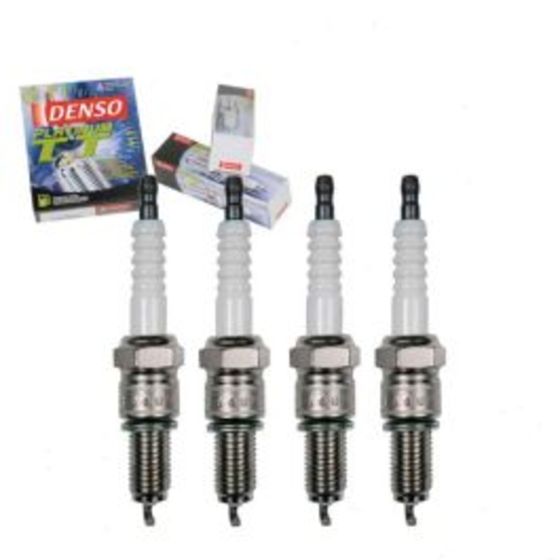 4 pc DENSO Platinum TT Spark Plugs for 1954-1956 MG ZA 1.5L L4