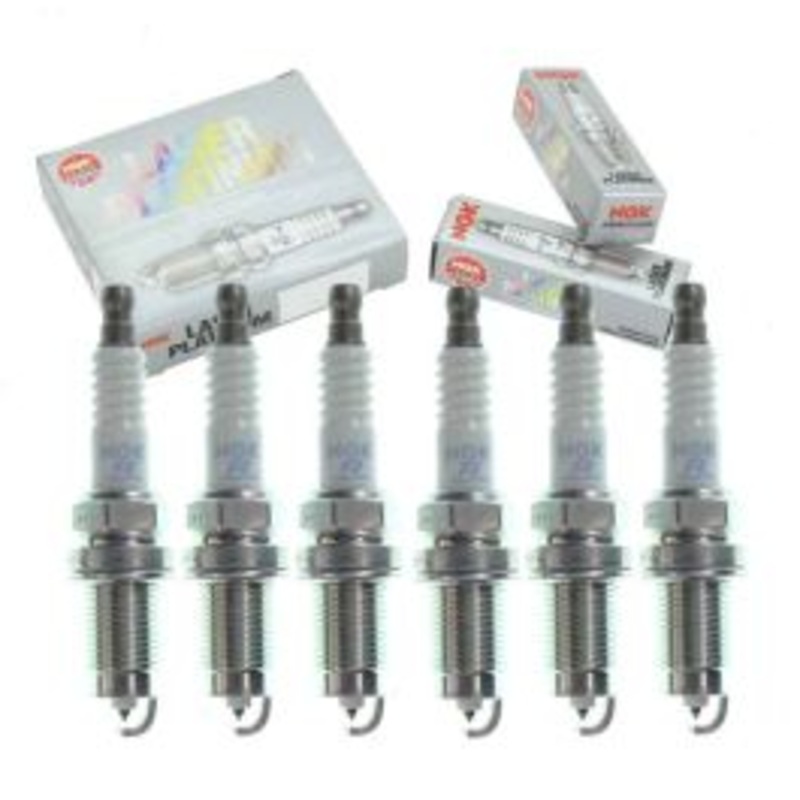 6 pc NGK Laser Platinum Spark Plugs for 2002-2005 Volkswagen Golf 2.8L V6