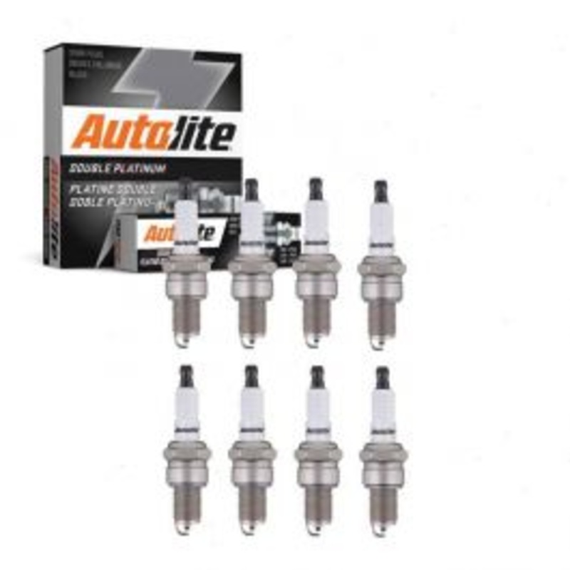 8 pc Autolite Double Platinum Spark Plug for 1969-1971 Aston Martin DBS 5.3L