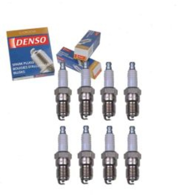 8 pc DENSO Standard U-Groove Spark Plugs for 1996-1999 GMC K1500 5.0L 5.7L V8