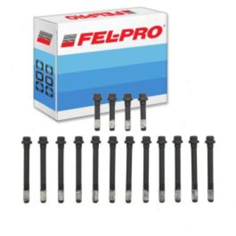 Fel-Pro Engine Cylinder Head Bolt Set for 1975-1978 GMC C15 Suburban 7.4L V8