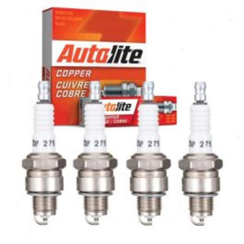 4 pc Autolite Copper Core Spark Plugs for 1968-1970 Opel Rallye 1.1L 1.9L L4