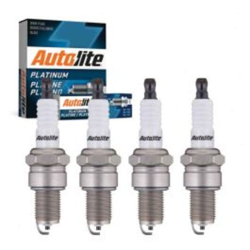 4 pc Autolite Platinum Spark Plug for 1984-1987 Isuzu Trooper 1.9L 2.3L L4