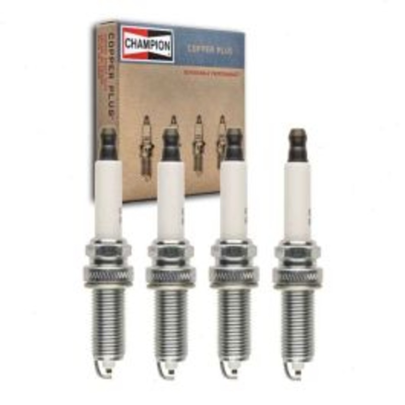 4 pc Champion Copper Plus Spark Plugs for 2015-2020 Acura TLX 2.4L L4