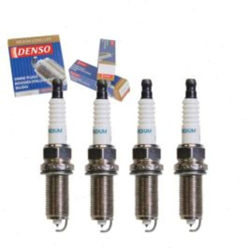 4 pc DENSO Iridium Long Life Spark Plugs for 2004-2008 Subaru Forester 2.5L H4