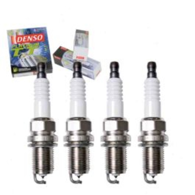 4 pc DENSO Platinum TT Spark Plugs for 1991-1992 Saturn SC 1.9L L4