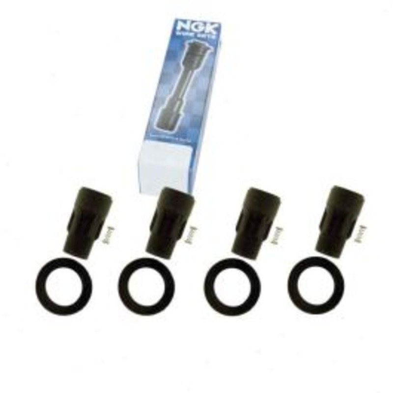 4 pc NGK Ignition Coil Boots for 2007-2014 Jeep Compass 2.0L 2.4L L4