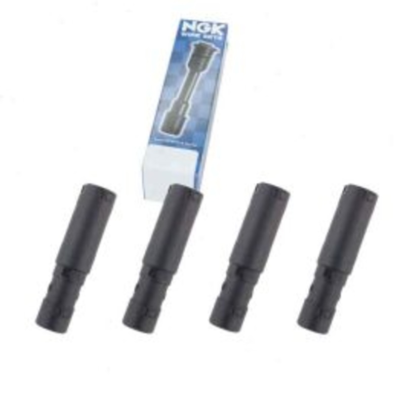 4 pc NGK Ignition Coil Boots for 2012-2014 Mercedes-Benz C250 1.8L L4