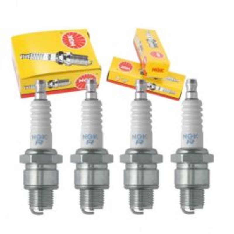 4 pc NGK Standard 1445 BR7HS BLYB Spark Plugs