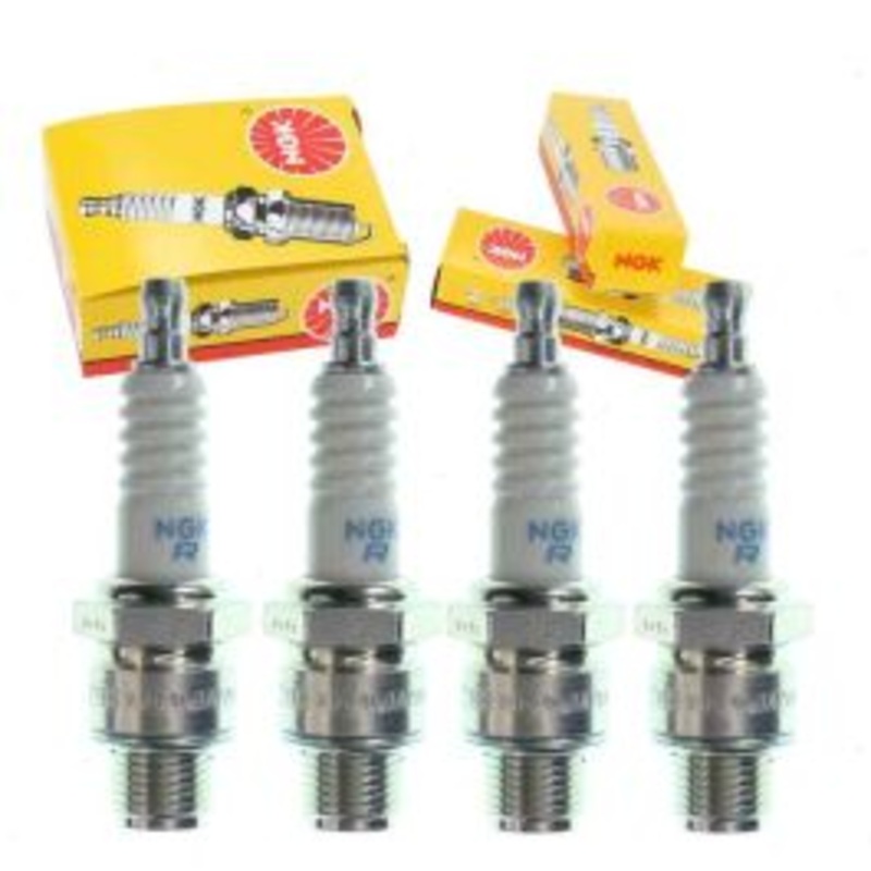 4 pc NGK Standard 7447 BUZ8H Spark Plugs