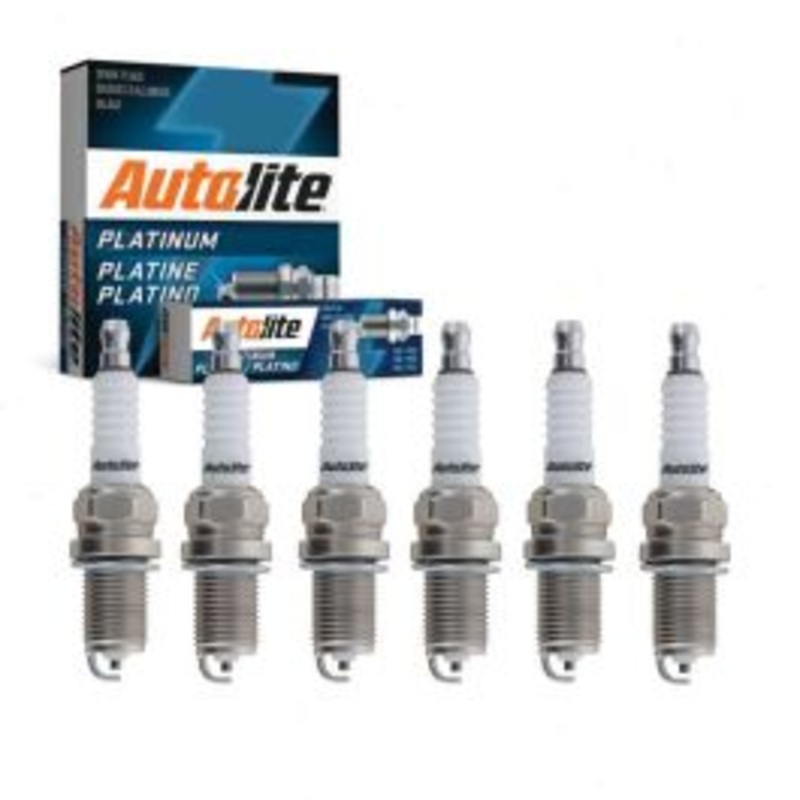 6 pc Autolite Platinum Spark Plug for 2002-2005 Land Rover Freelander 2.5L