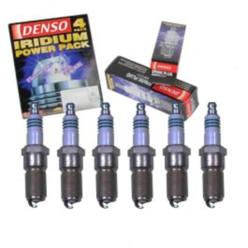 6 pc DENSO Iridium Power Spark Plugs for 2003-2009 Chevrolet Trailblazer