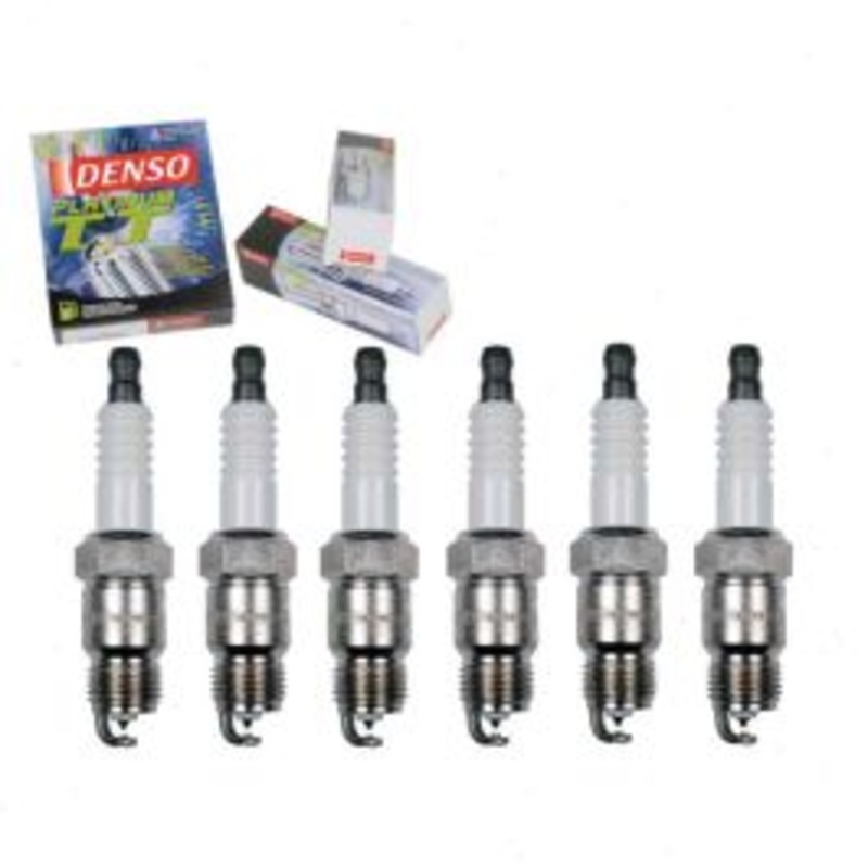 6 pc DENSO Platinum TT Spark Plugs for 1975-1984 Chevrolet G30 4.1L 4.8L L6
