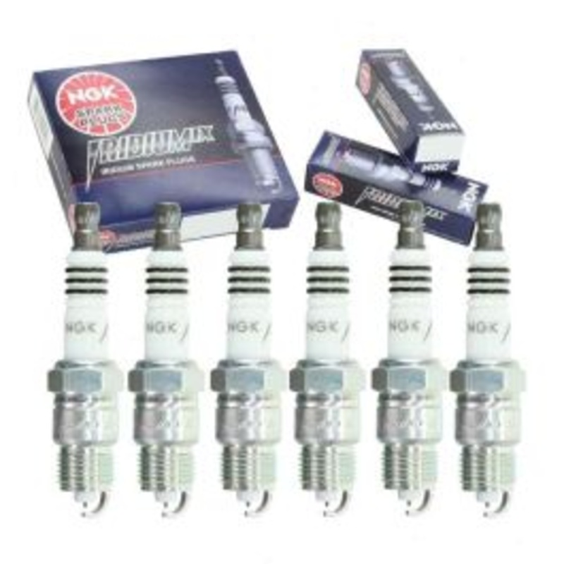 6 pc NGK Iridium IX 7401 UR4IX Spark Plugs
