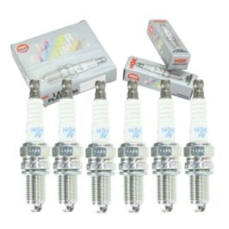 6 pc NGK Laser Platinum Spark Plugs for 2001-2002 BMW Z3 3.2L L6