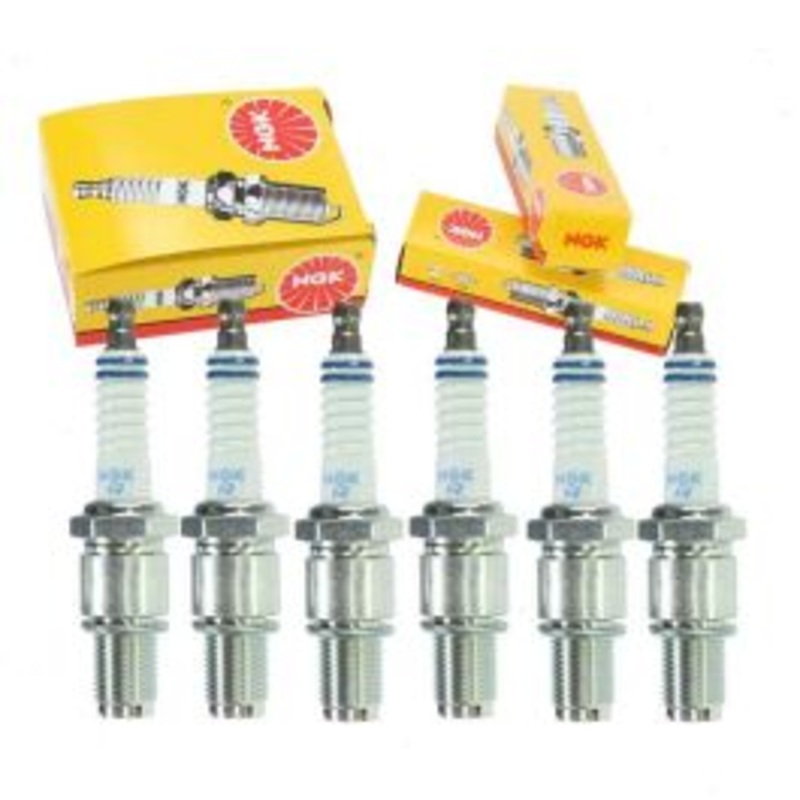 6 pc NGK Standard 5777 BUR9EQ Spark Plugs