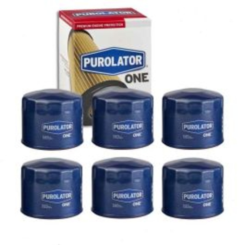 6 pc Purolator ONE PL15313 Engine Oil Filters