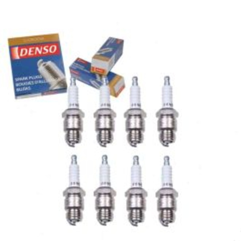 8 pc DENSO Standard U-Groove Spark Plugs for 1975-1976 Ford F-100 5.9L 6.4L V8