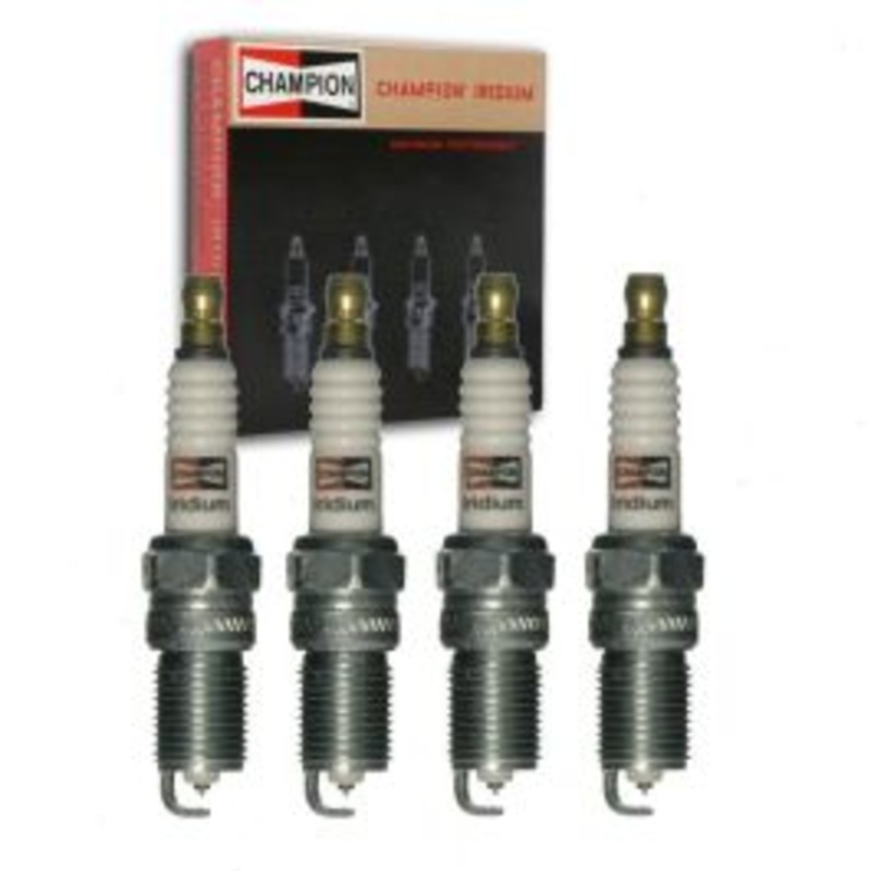 4 pc Champion Iridium Spark Plugs for 1975-1980 Mercury Bobcat 2.3L L4
