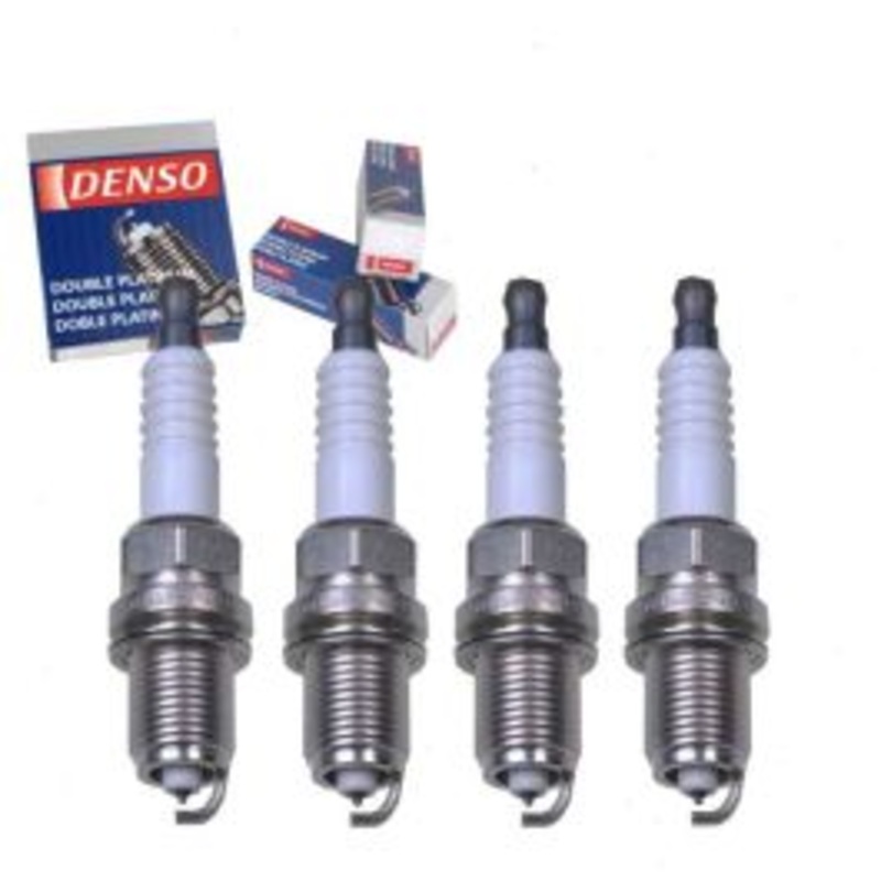 4 pc DENSO Double Platinum Spark Plugs for 1994-1996 Eagle Summit 2.4L L4