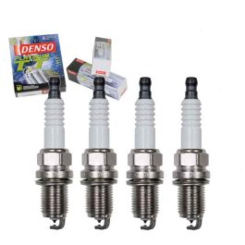 4 pc DENSO Platinum TT Spark Plugs for 2008-2016 Mitsubishi Lancer 2.0L L4