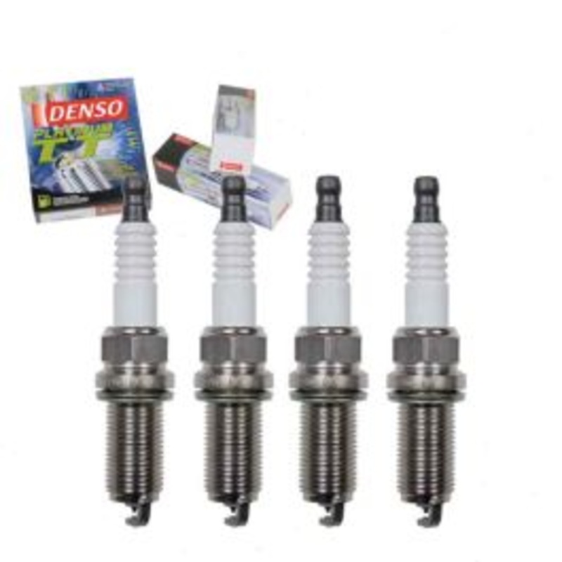 4 pc DENSO Platinum TT Spark Plugs for 2013-2016 Toyota Avalon 2.5L L4