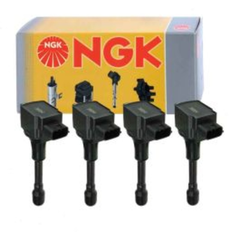 4 pc NGK Ignition Coils for 2007-2012 Nissan Versa 1.6L 1.8L L4
