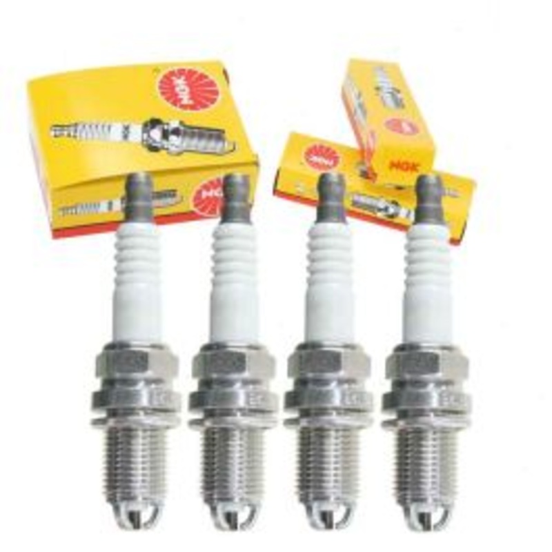 4 pc NGK Standard 2397 BKUR6ET-10 Spark Plugs