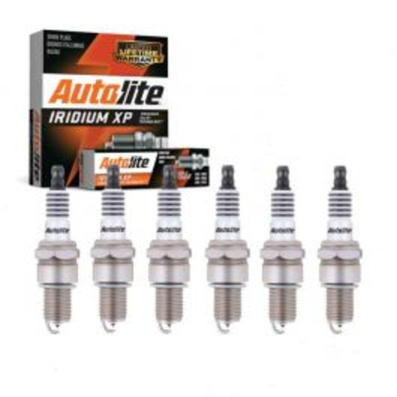 6 pc Autolite Iridium XP Spark Plug for 1971 BMW 3.0Si 3.0L L6