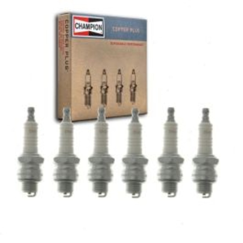 6 pc Champion Copper Plus 823 J6C Spark Plugs