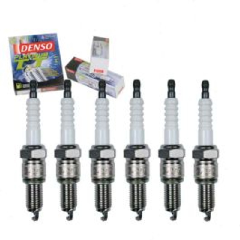6 pc DENSO Platinum TT Spark Plugs for 1969-1970 International 1100D 3.8L L6