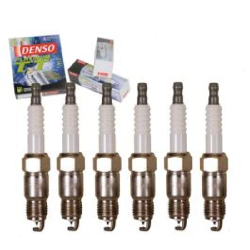 6 pc DENSO Platinum TT Spark Plugs for 1980-1984 Pontiac Phoenix 2.8L V6