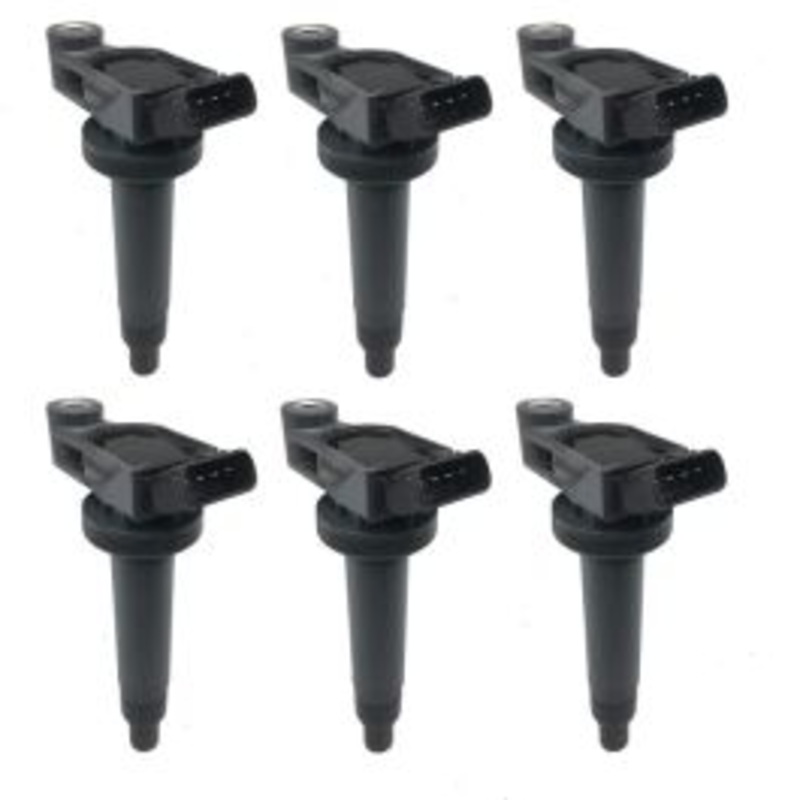 6 pc Hitachi Ignition Coils for 2000-2004 Toyota Avalon 3.0L V6