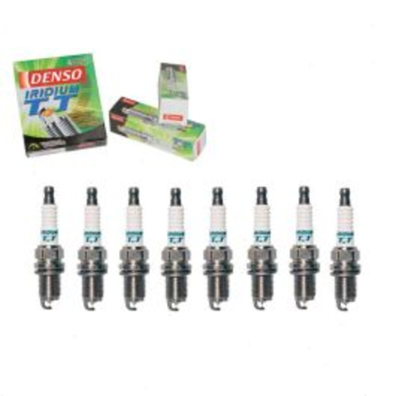 8 pc DENSO Iridium TT Spark Plugs for 1992-1993 Dodge W150 5.2L 5.9L V8