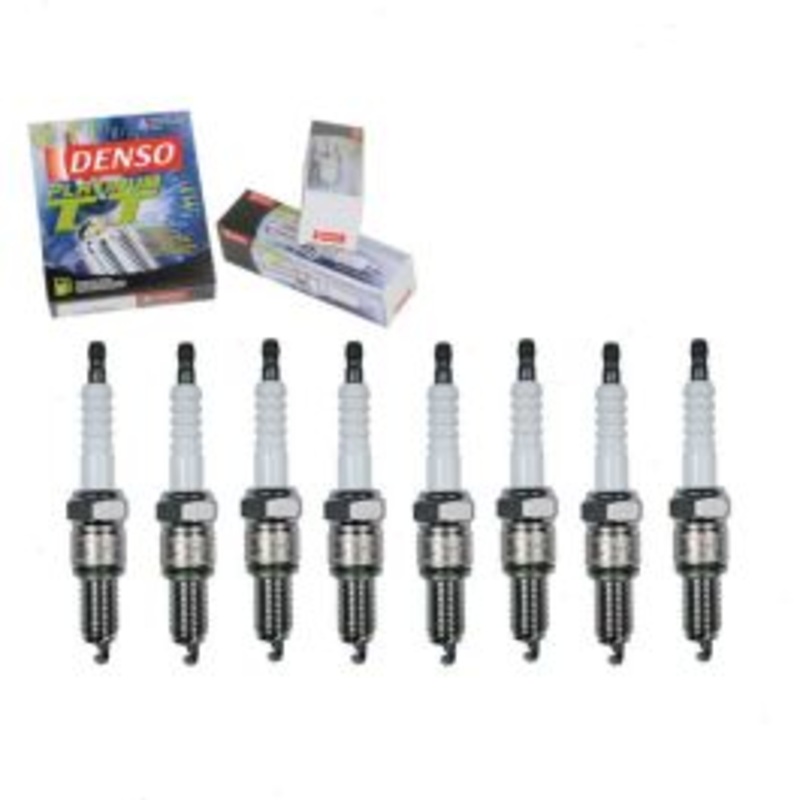 8 pc DENSO Platinum TT Spark Plugs for 1968-1973 Cadillac Eldorado 7.7L 8.2L V8
