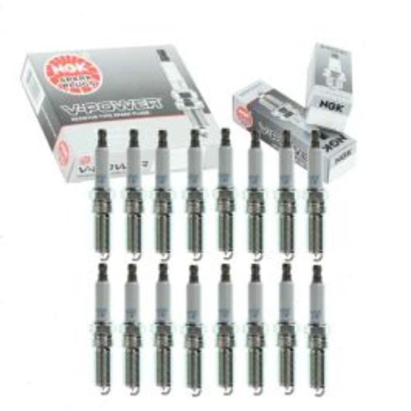 16 pc NGK V-Power Spark Plugs for 2006-2008 Dodge Magnum 6.1L V8