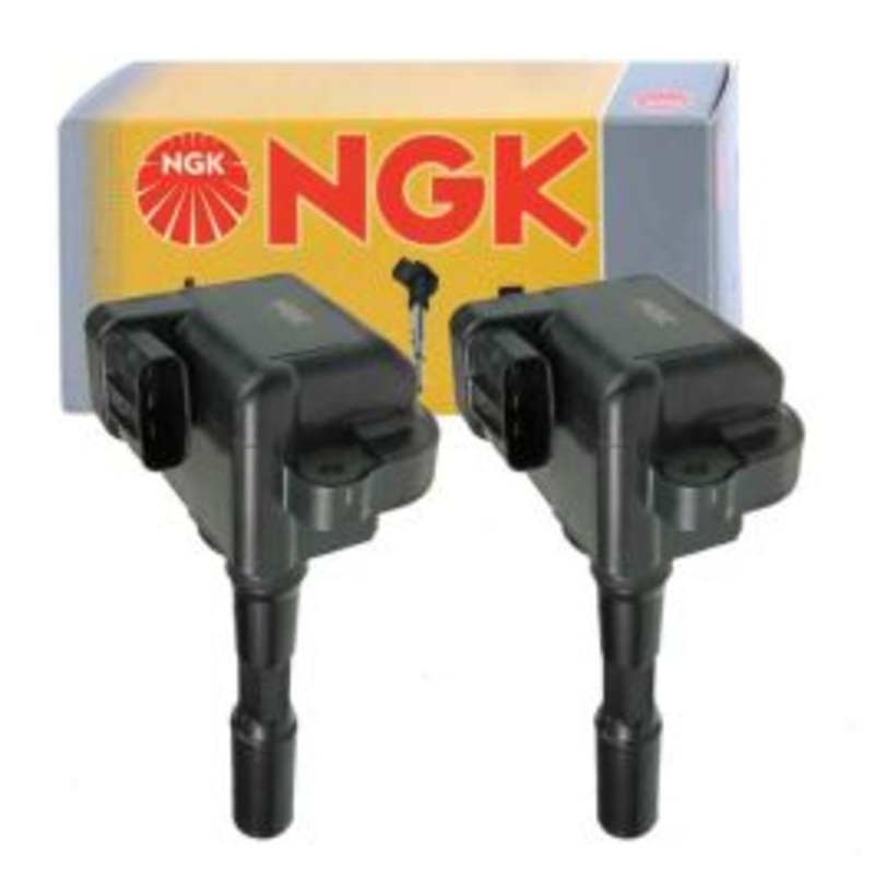 2 pc NGK 48834 U5188 Ignition Coils