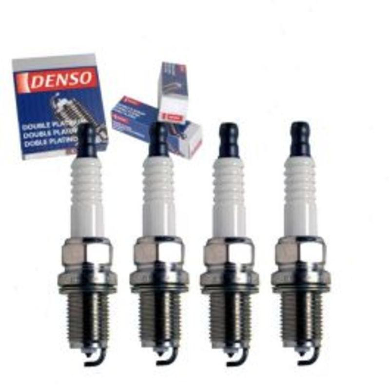 4 pc DENSO Double Platinum Spark Plugs for 1991-2002 Infiniti G20 2.0L L4
