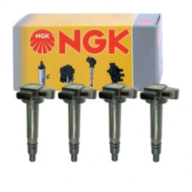 4 pc NGK Ignition Coils for 2000 Toyota 4Runner 2.7L L4