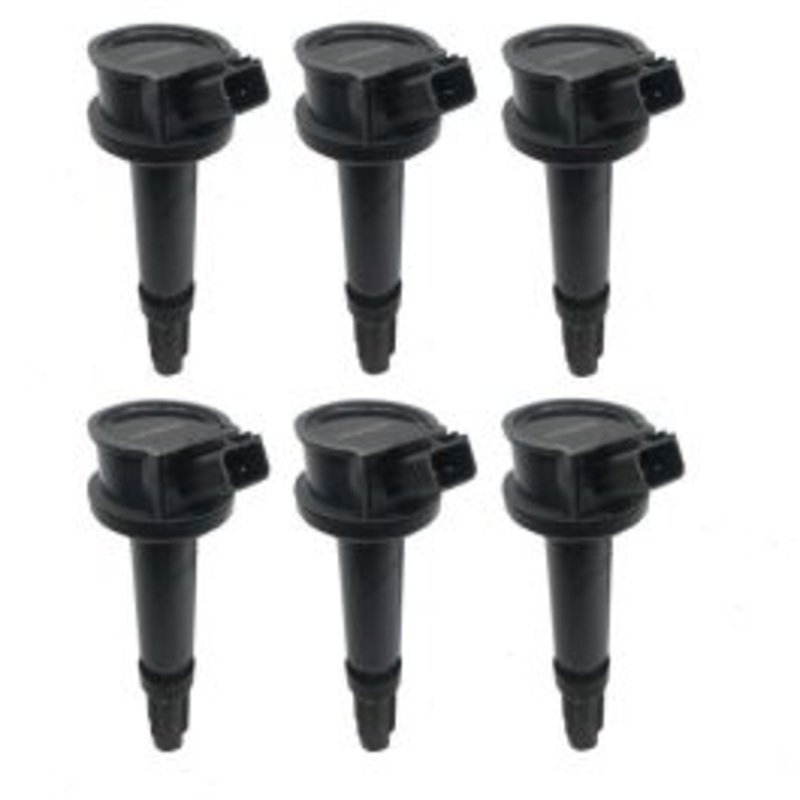 6 pc Hitachi Ignition Coils for 2009-2012 Ford Escape 3.0L V6
