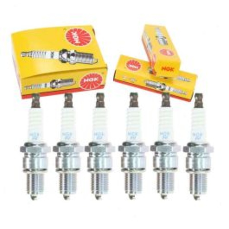 6 pc NGK Standard Spark Plugs for 1971 International 1310 3.8L L6