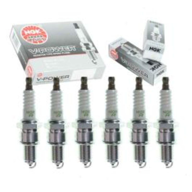 6 pc NGK V-Power Spark Plugs for 1978-1979 Porsche 911 3.0L H6