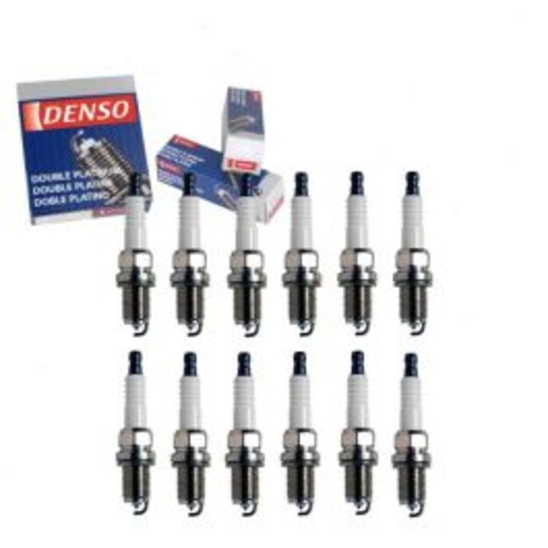 12 pc DENSO Double Platinum Spark Plugs for 2004-2005 Mercedes-Benz CLK320 3.2L V6
