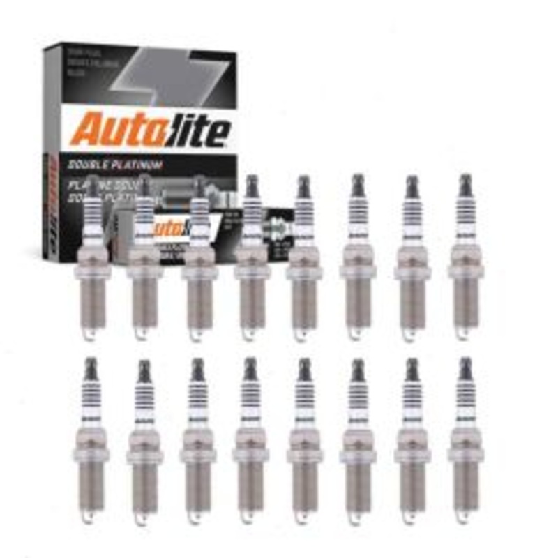16 pc Autolite Double Platinum Spark Plug for 2004-2006 Mercedes-Benz E55