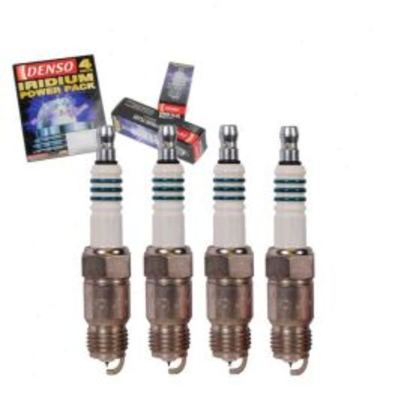 4 pc DENSO Iridium Power Spark Plugs for 1977 Pontiac Ventura 2.5L L4